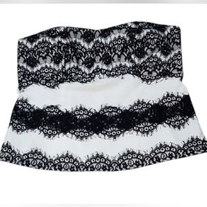 Lane Bryant Strapless Lace Corset